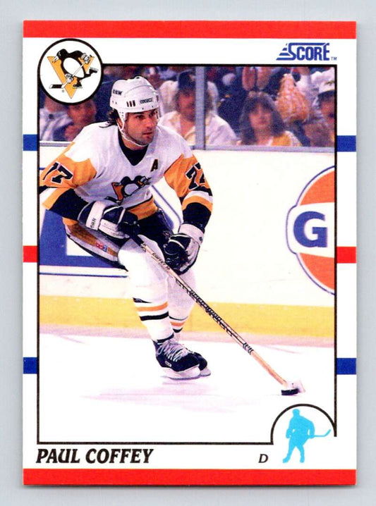 1990-91 Score American #6 Paul Coffey  Pittsburgh Penguins  Image 1