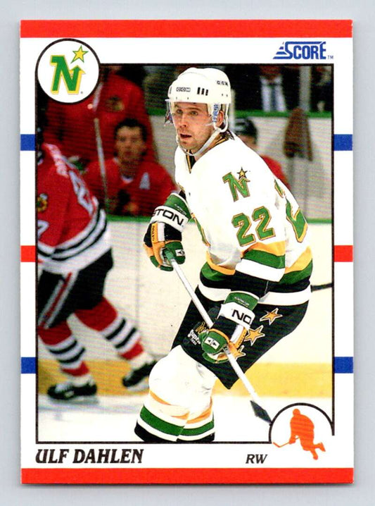 1990-91 Score American #22 Ulf Dahlen  Minnesota North Stars  Image 1