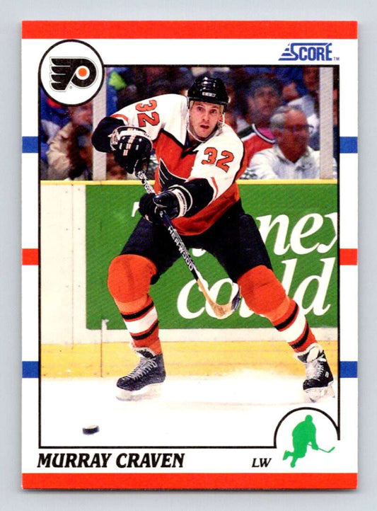 1990-91 Score American #56 Murray Craven  Philadelphia Flyers  Image 1