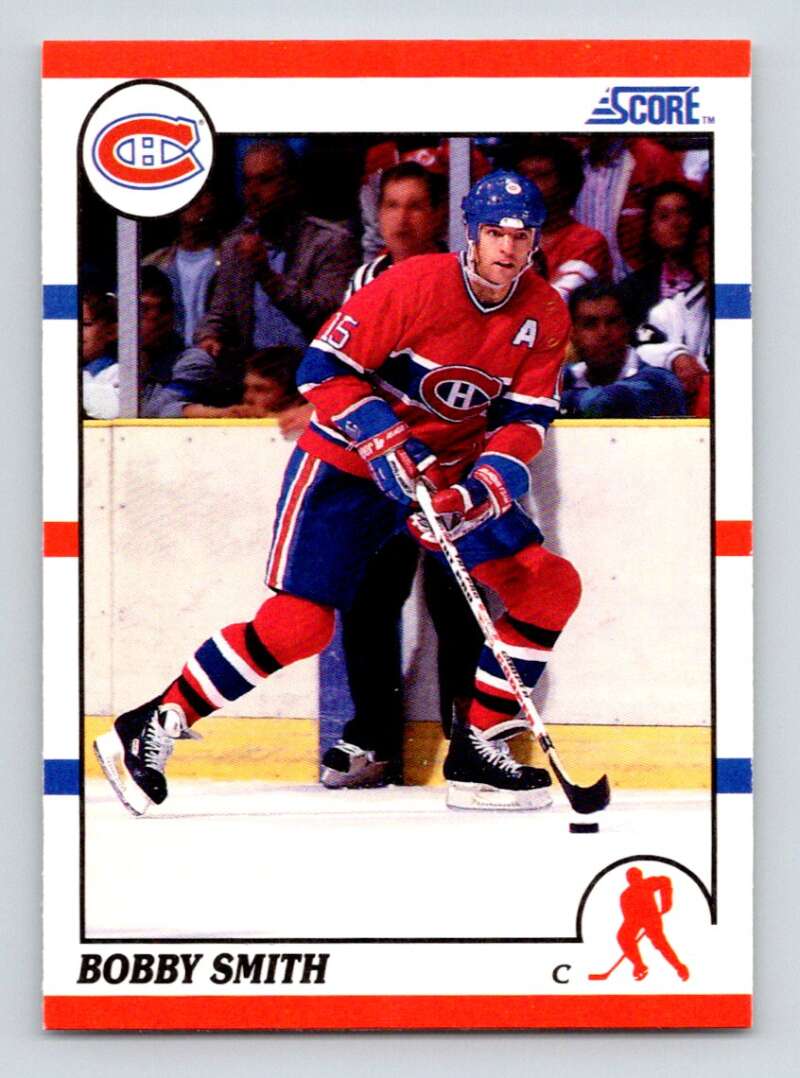 1990-91 Score American #61 Bobby Smith  Montreal Canadiens  Image 1