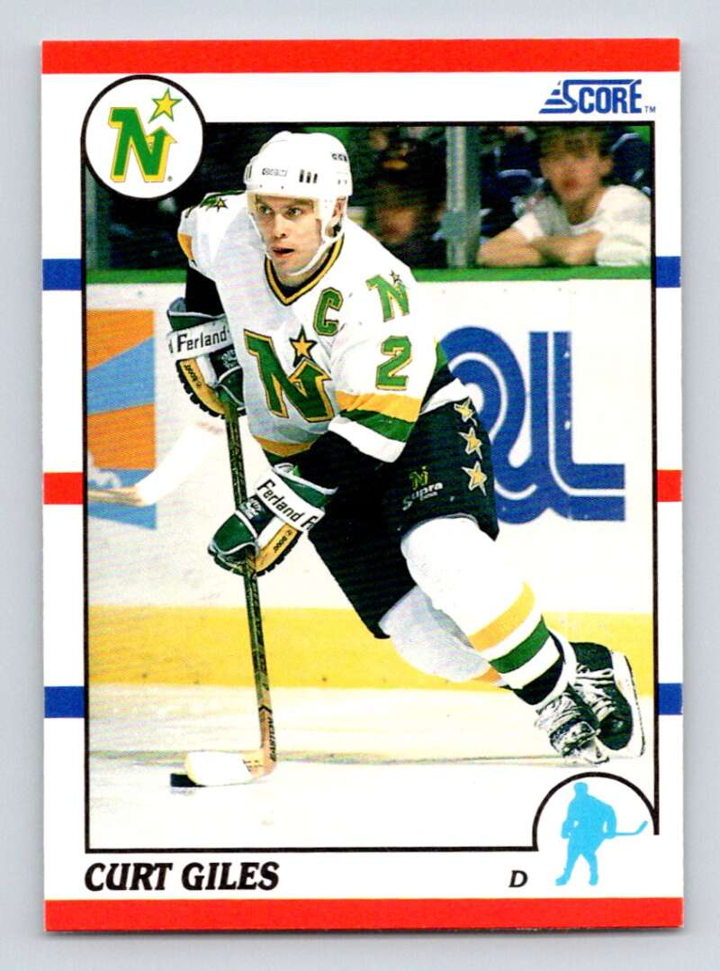 1990-91 Score American #94 Curt Giles  Minnesota North Stars  Image 1