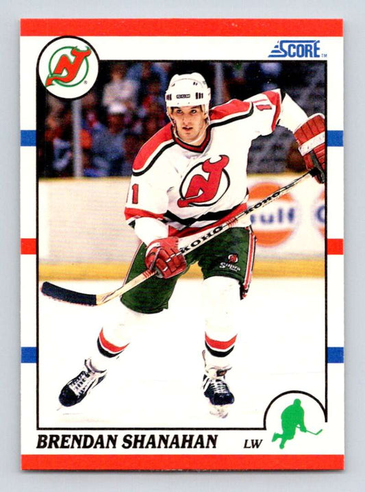 1990-91 Score American #146 Brendan Shanahan  New Jersey Devils  Image 1
