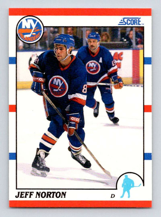 1990-91 Score American #157 Jeff Norton  New York Islanders  Image 1