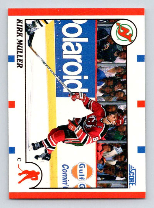 1990-91 Score American #160 Kirk Muller  New Jersey Devils  Image 1