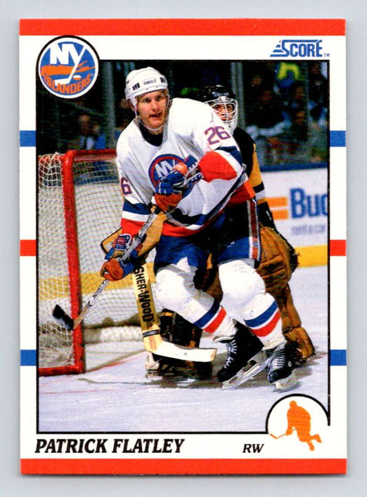 1990-91 Score American #174 Patrick Flatley  New York Islanders  Image 1