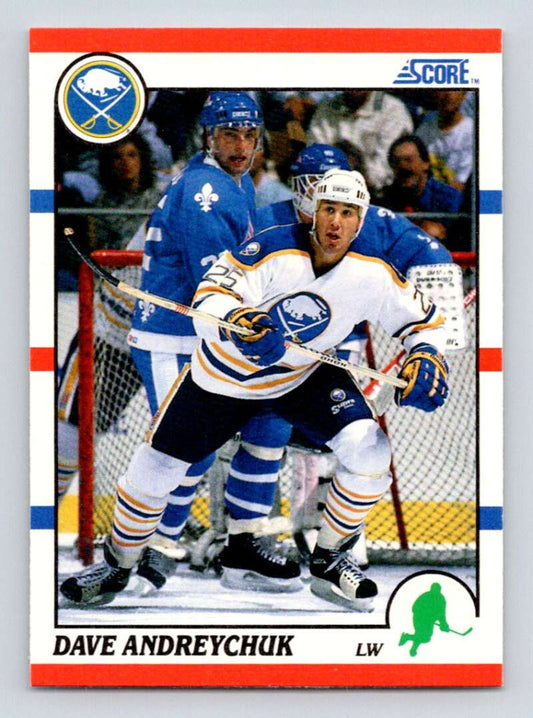 1990-91 Score American #189 Dave Andreychuk  Buffalo Sabres  Image 1