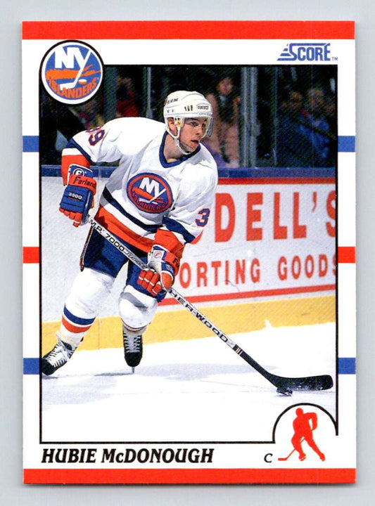 1990-91 Score American #222 Hubie McDonough  RC Rookie New York Islanders  Image 1