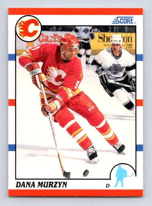 1990-91 Score American #274 Dana Murzyn  Calgary Flames  Image 1