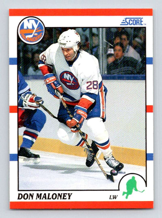1990-91 Score American #303 Don Maloney  New York Islanders  Image 1