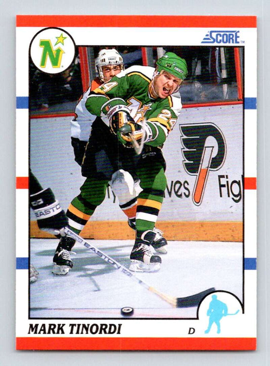 1990-91 Score American #304 Mark Tinordi  RC Rookie North Stars  Image 1