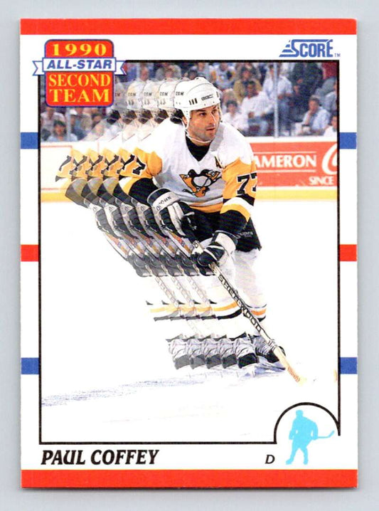 1990-91 Score American #319 Paul Coffey AS  Pittsburgh Penguins  Image 1