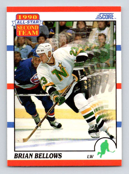 1990-91 Score American #322 Brian Bellows AS  Minnesota North Stars  Image 1