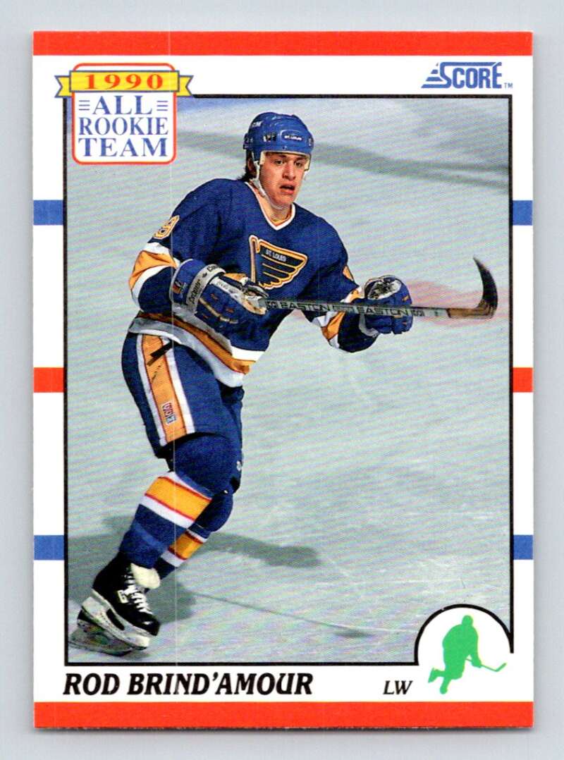 1990-91 Score American #328 Rod Brind'Amour ART  St. Louis Blues  Image 1