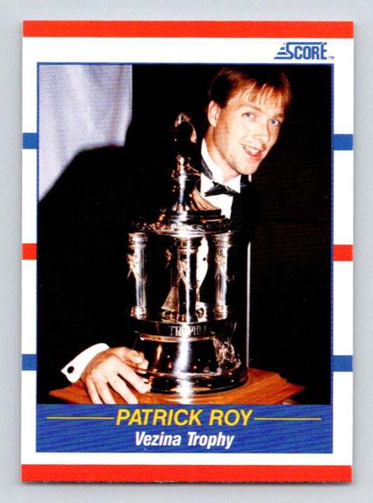 1990-91 Score American #364 Patrick Roy TR  Montreal Canadiens  Image 1