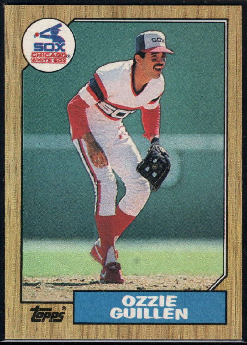 1987 Topps #89 Ozzie Guillen White Sox Image 1