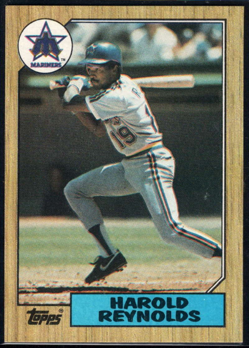 1987 Topps #91 Harold Reynolds Mariners Image 1