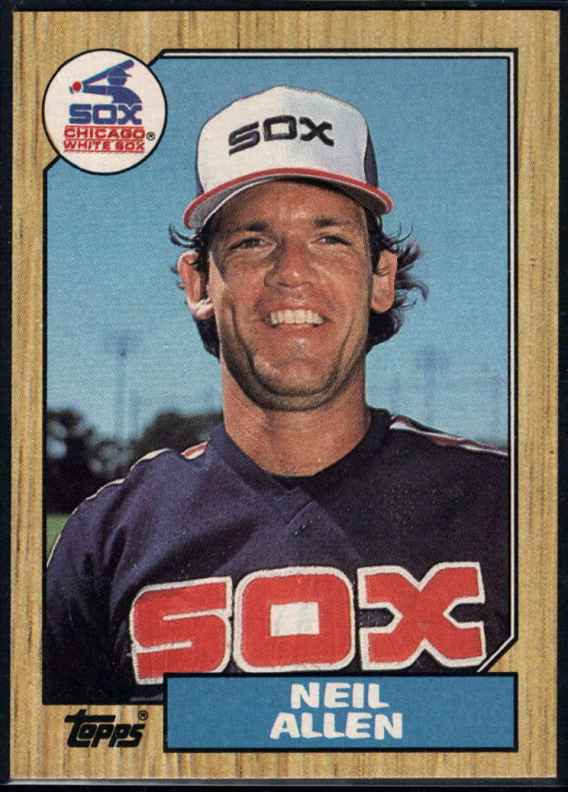 1987 Topps #113 Neil Allen White Sox Image 1