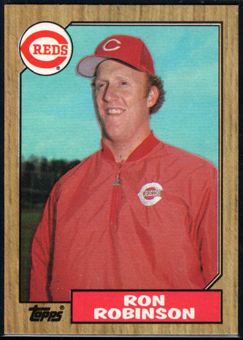 1987 Topps #119 Ron Robinson Reds Image 1