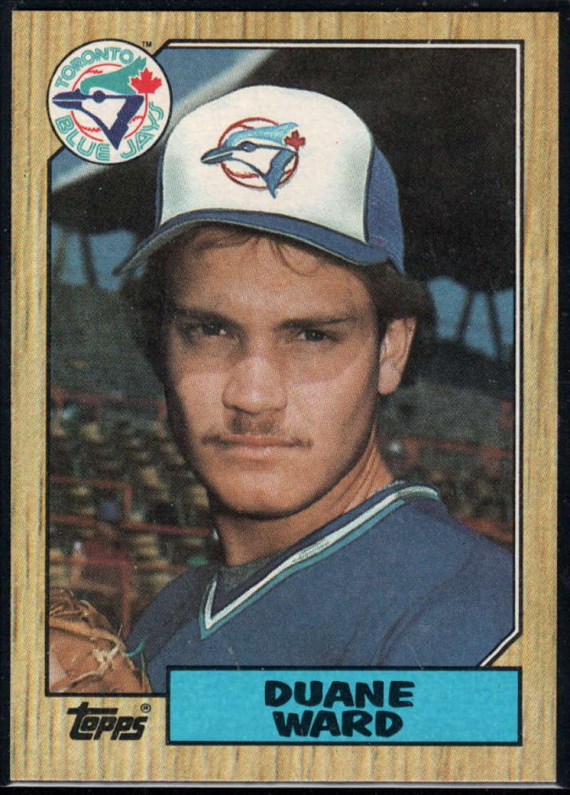 1987 Topps #153 Duane Ward RC Rookie Blue Jays Image 1