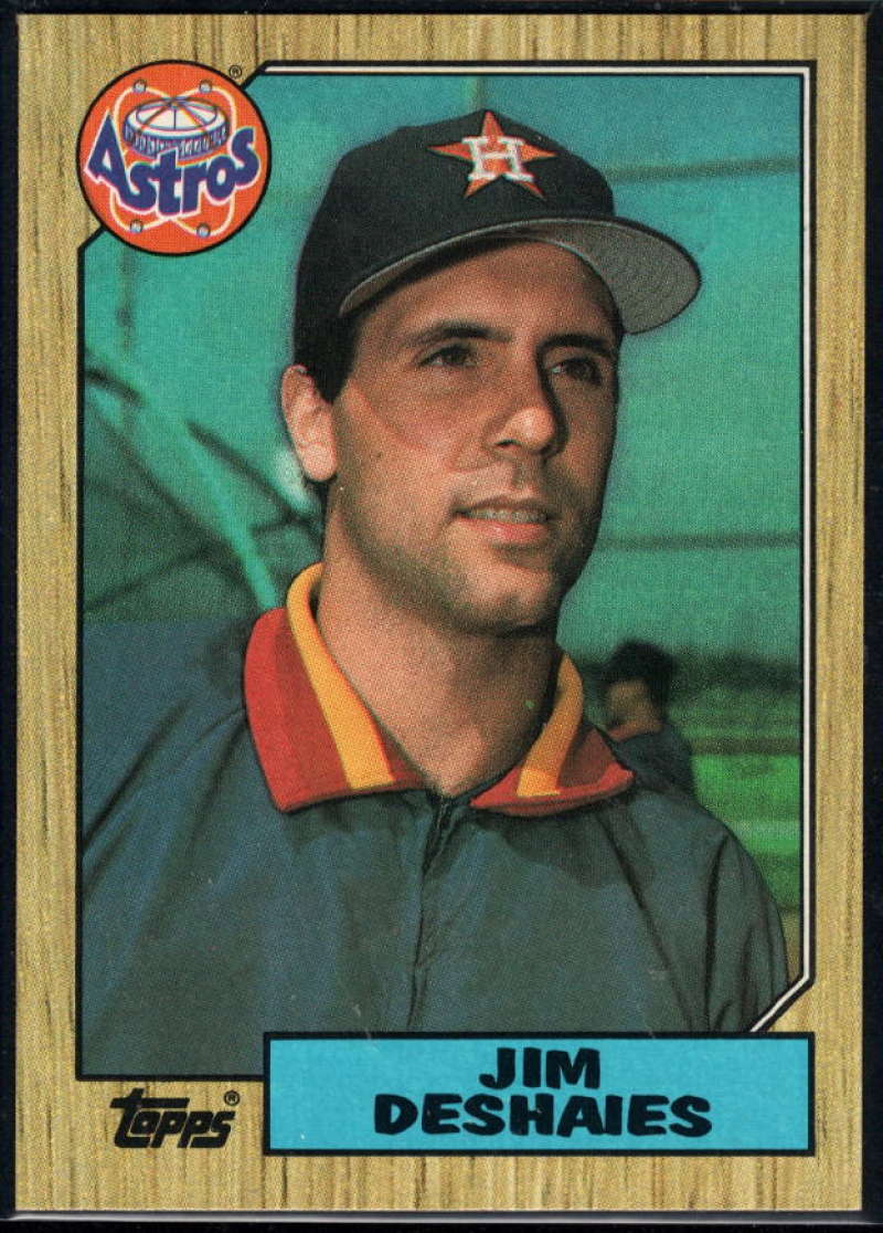 1987 Topps #167 Jim Deshaies RC Rookie Astros Image 1
