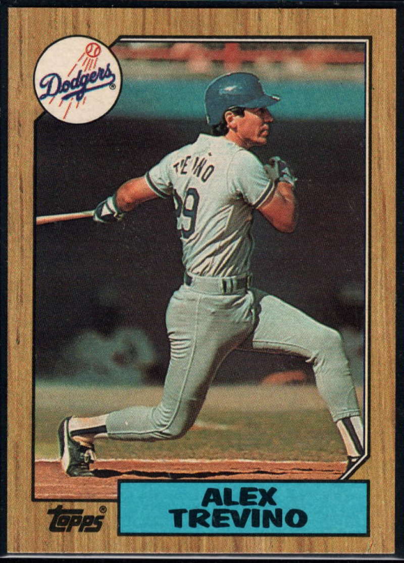 1987 Topps #173 Alex Trevino Dodgers Image 1