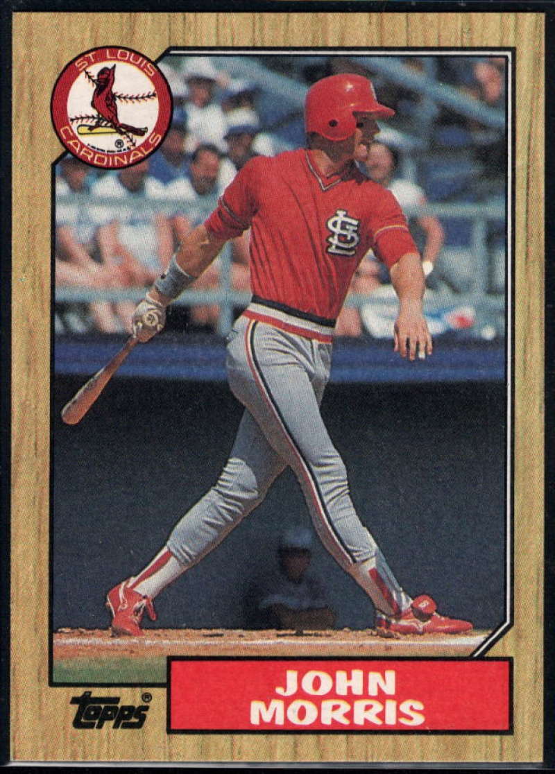 1987 Topps #211 John Morris Cardinals Image 1