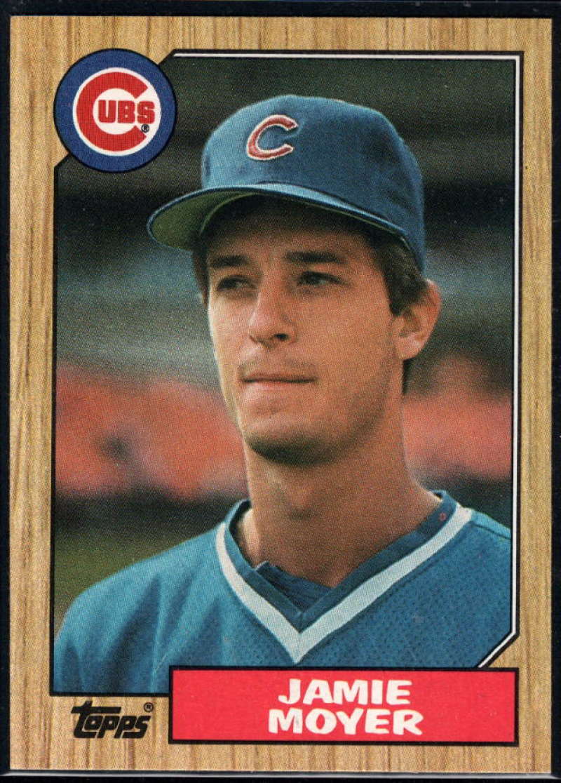 1987 Topps #227 Jamie Moyer RC Rookie Cubs Image 1