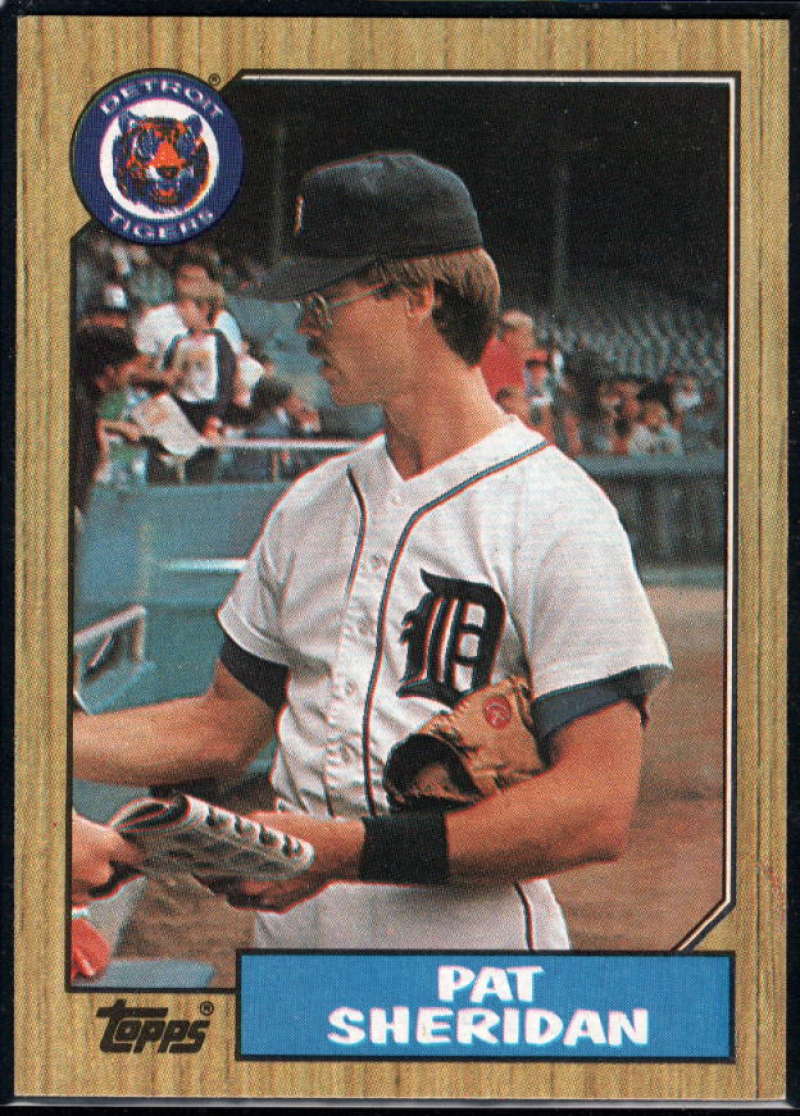 1987 Topps #234 Pat Sheridan Tigers Image 1