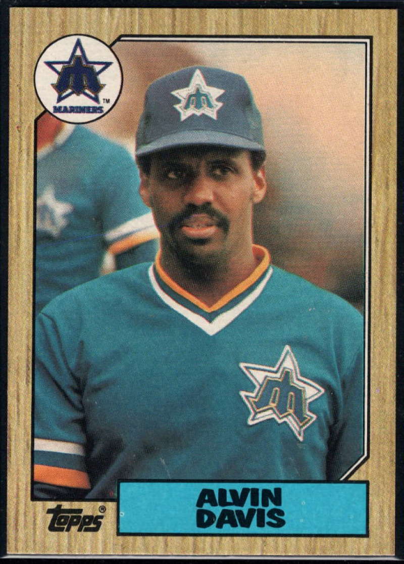 1987 Topps #235 Alvin Davis Mariners Image 1