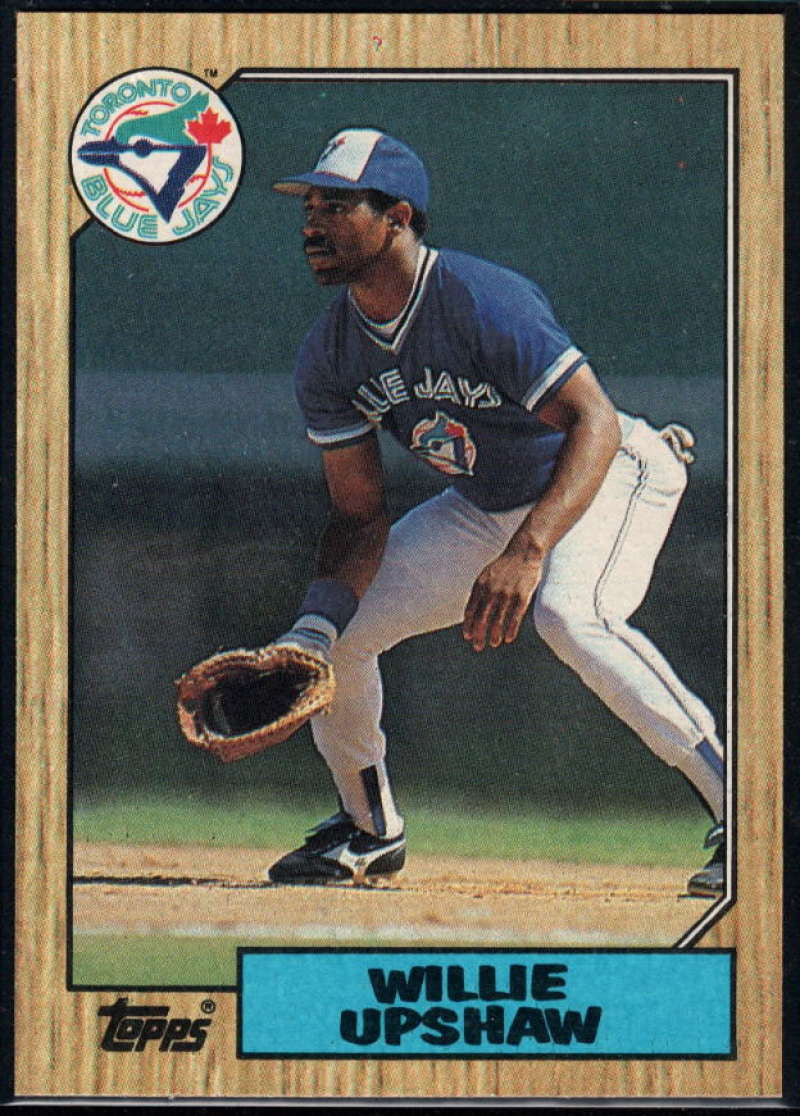 1987 Topps #245 Willie Upshaw Blue Jays