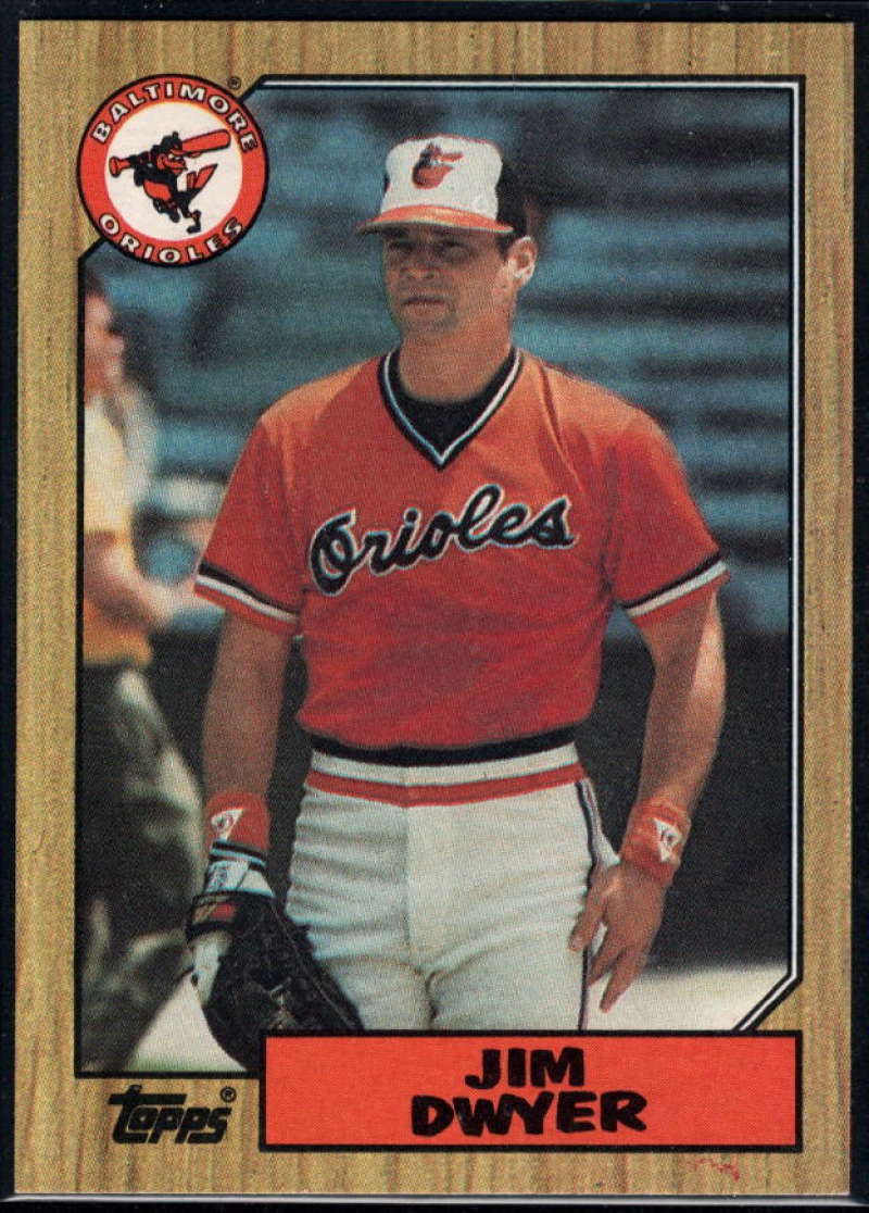 1987 Topps #246 Jim Dwyer Orioles Image 1