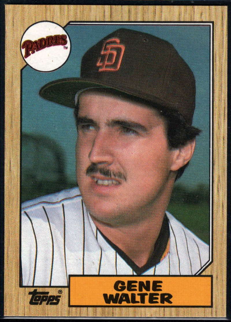 1987 Topps #248 Gene Walter Padres Image 1