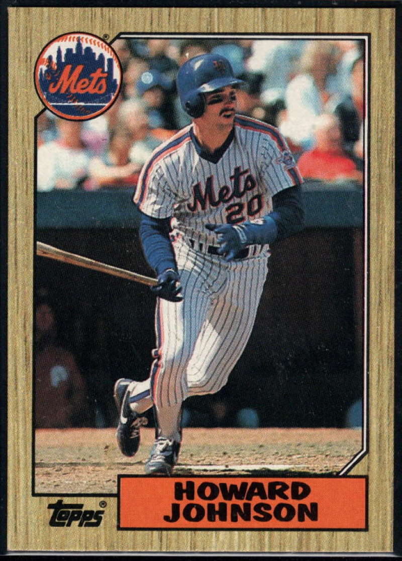 1987 Topps #267 Howard Johnson Mets Image 1
