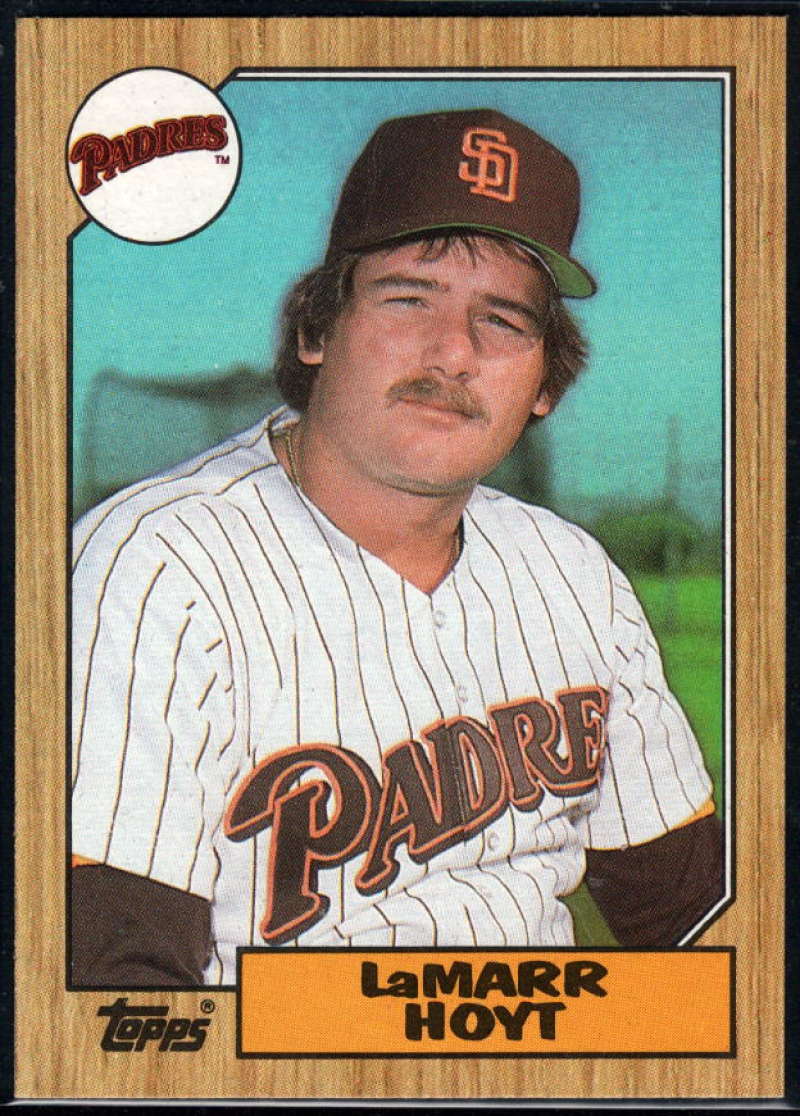 1987 Topps #275 LaMarr Hoyt Padres Image 1