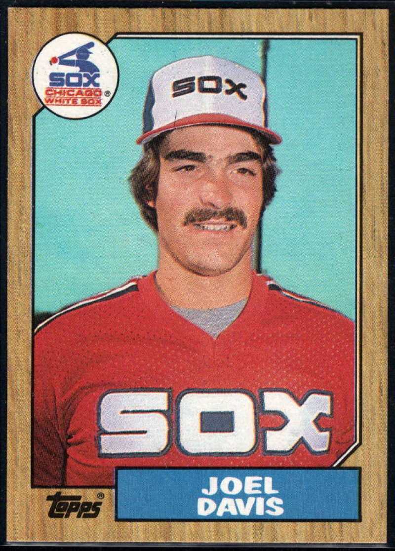 1987 Topps #299 Joel Davis White Sox Image 1