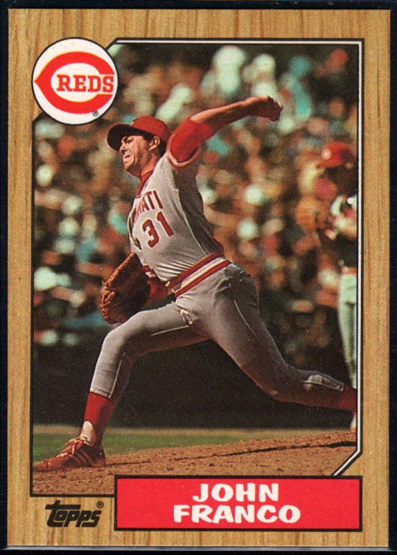 1987 Topps #305 John Franco Reds Image 1