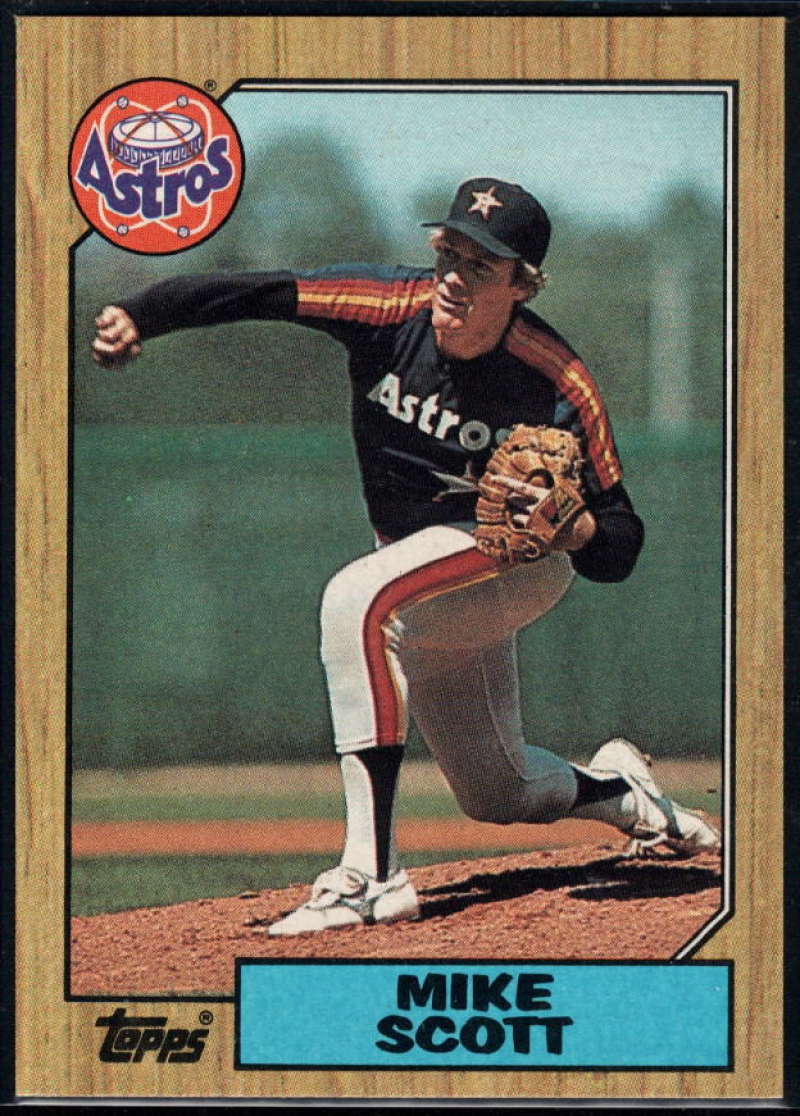 1987 Topps #330 Mike Scott Astros Image 1