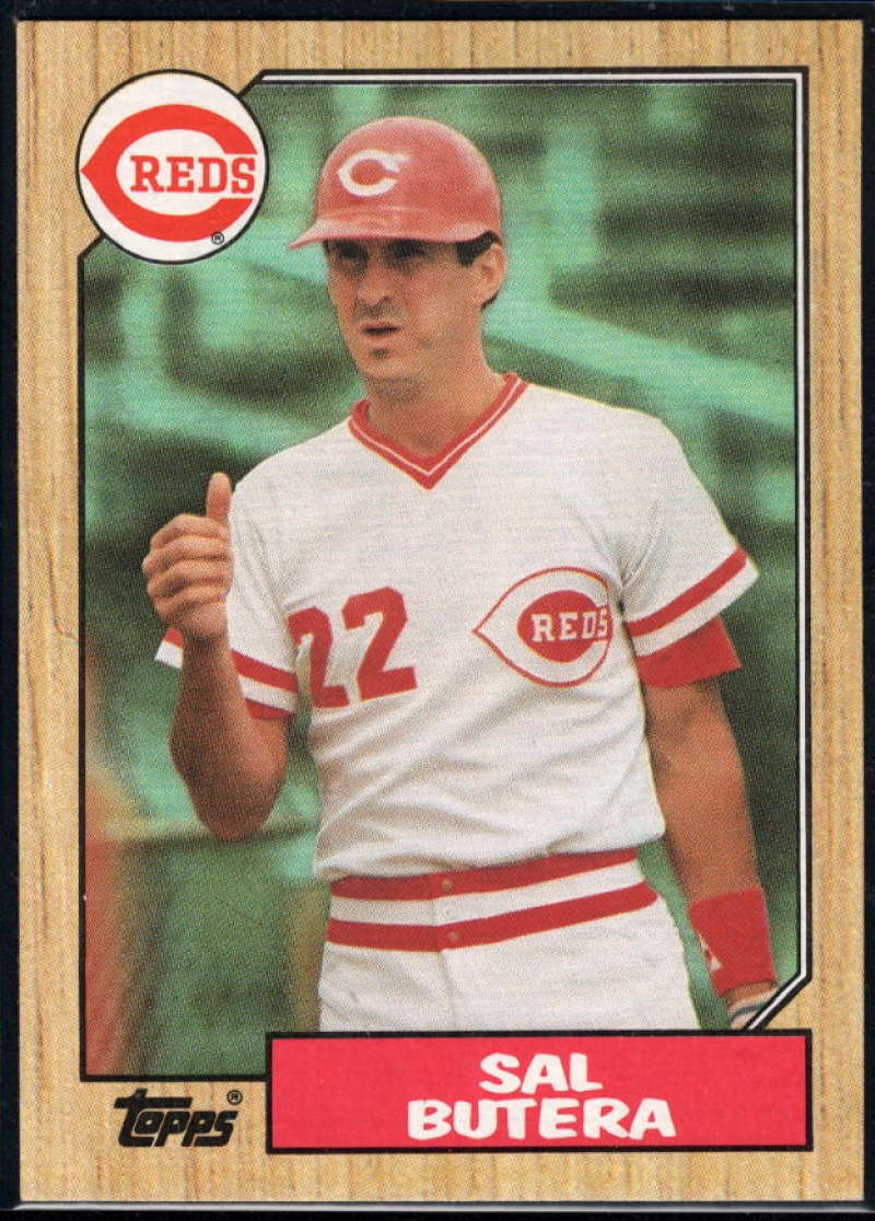 1987 Topps #358 Sal Butera Reds Image 1