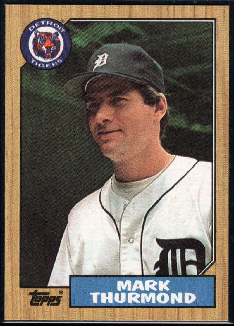 1987 Topps #361 Mark Thurmond Tigers Image 1