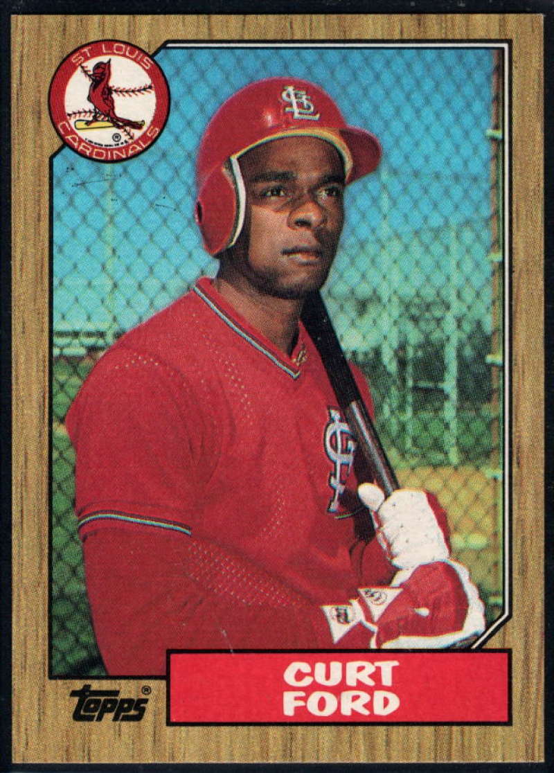 1987 Topps #399 Curt Ford Cardinals Image 1