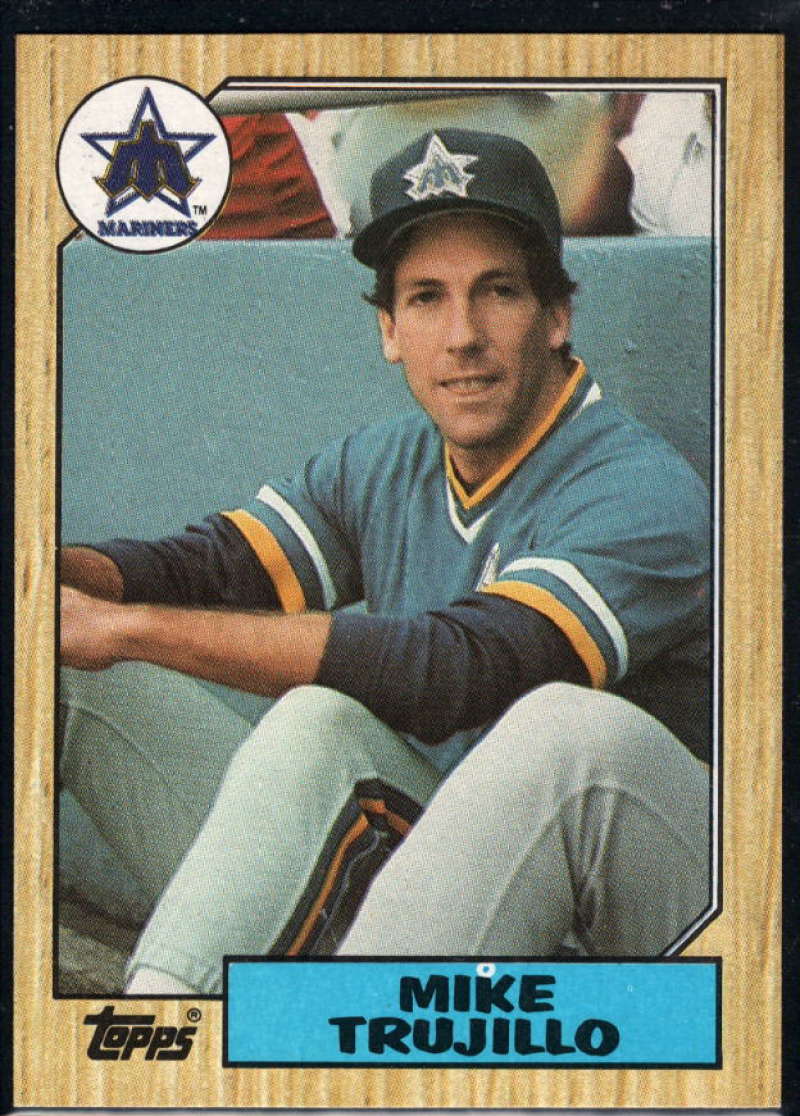 1987 Topps #402 Mike Trujillo Mariners Image 1