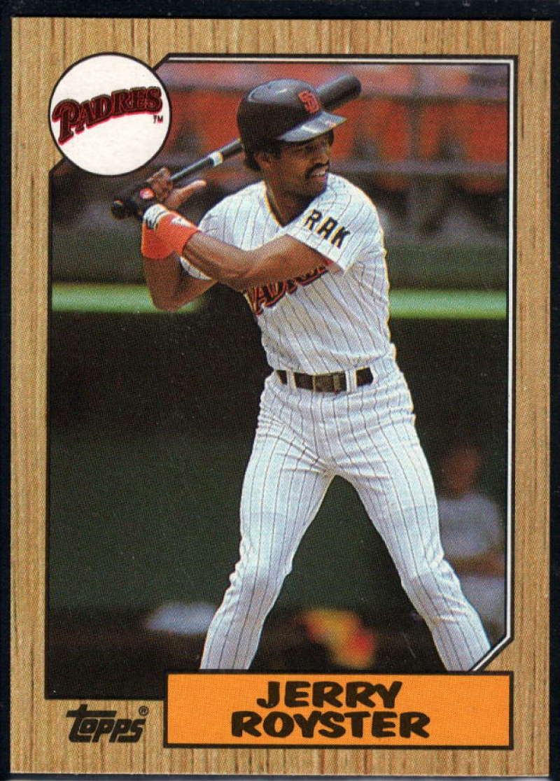 1987 Topps #403 Jerry Royster Padres Image 1