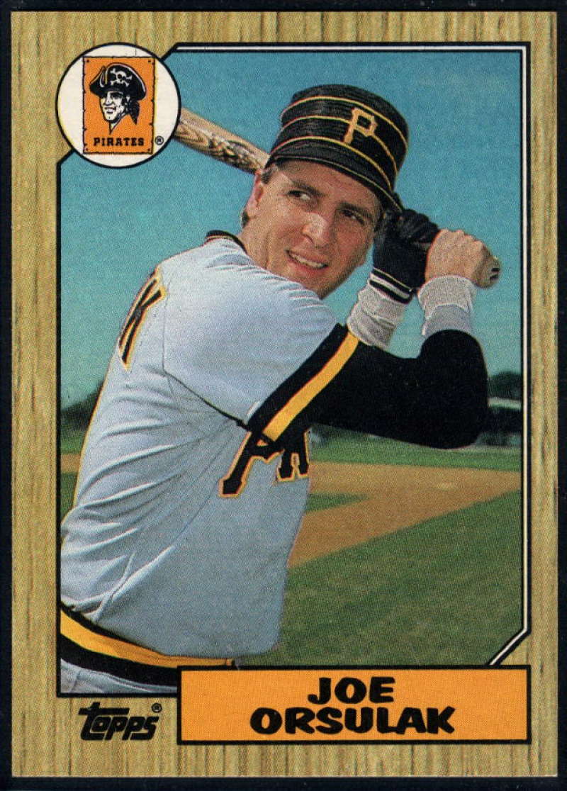 1987 Topps #414 Joe Orsulak Pirates Image 1