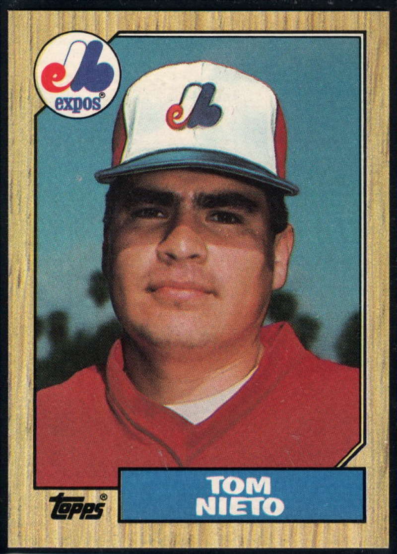 1987 Topps #416 Tom Nieto Expos Image 1