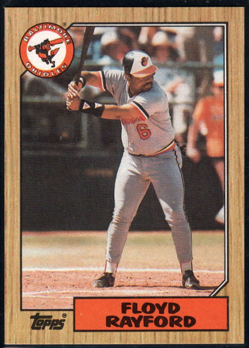 1987 Topps #426 Floyd Rayford Orioles Image 1