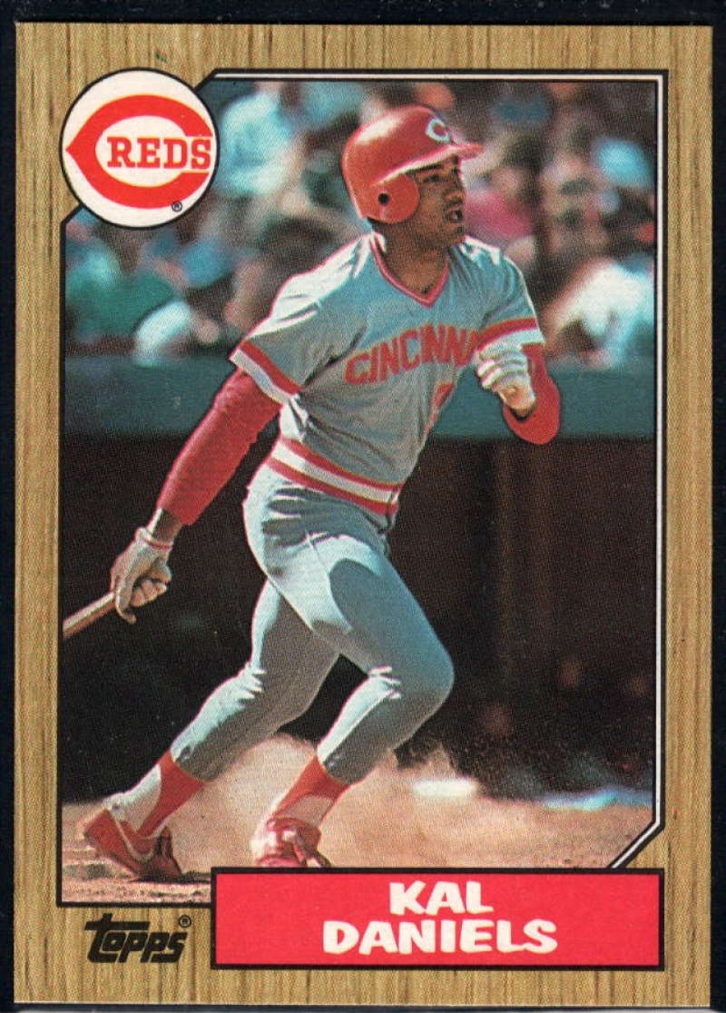 1987 Topps #466 Kal Daniels Reds Image 1