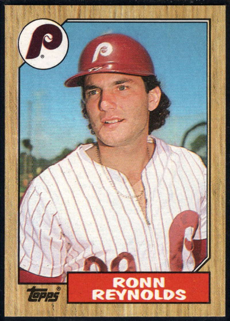 1987 Topps #471 Ronn Reynolds Phillies Image 1
