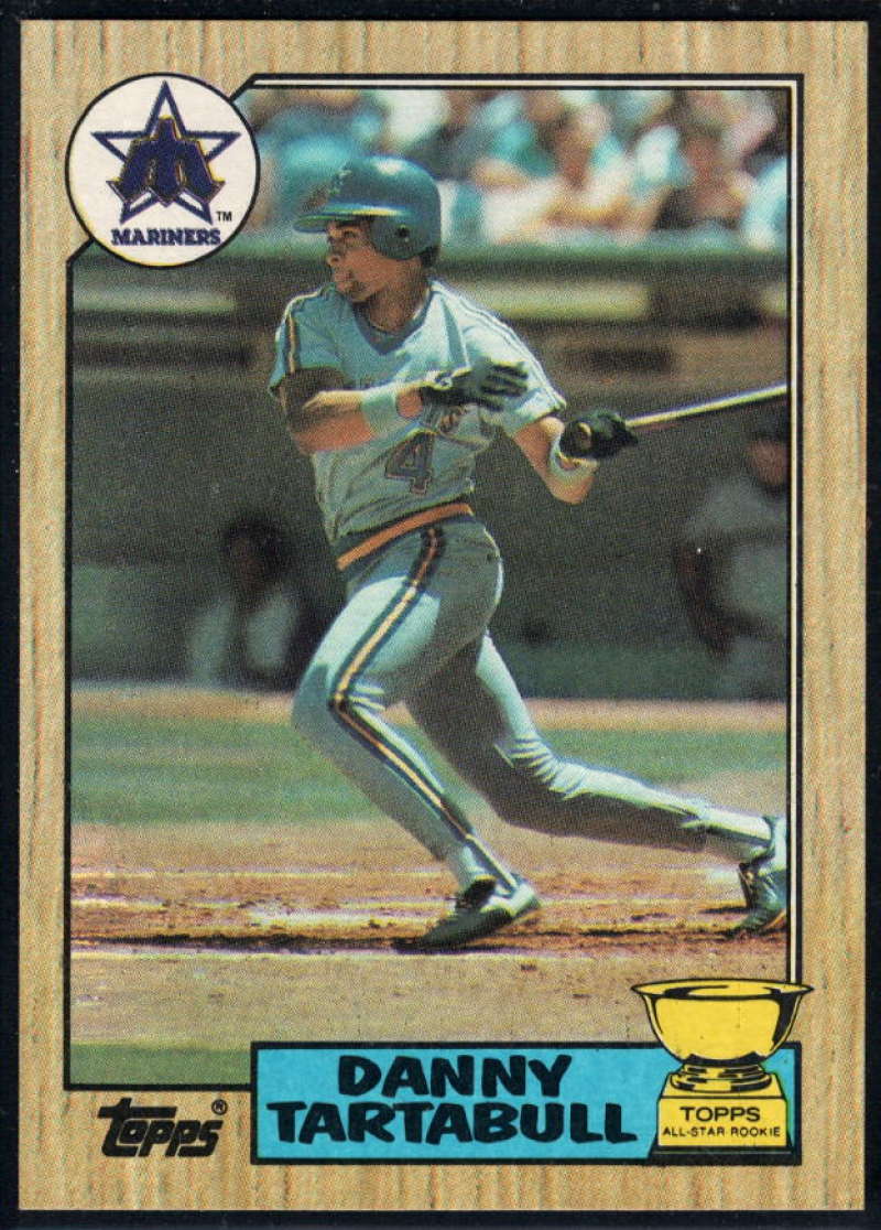 1987 Topps #476 Danny Tartabull Mariners Image 1