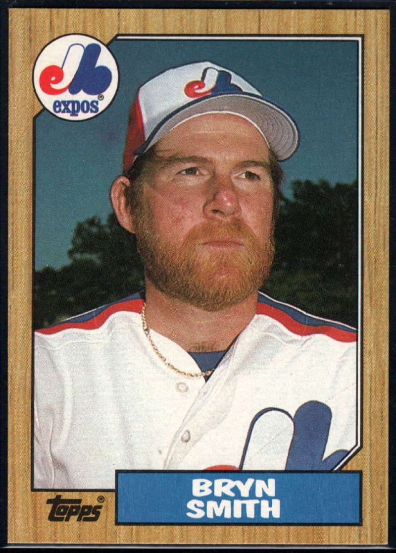 1987 Topps #505 Bryn Smith Expos Image 1