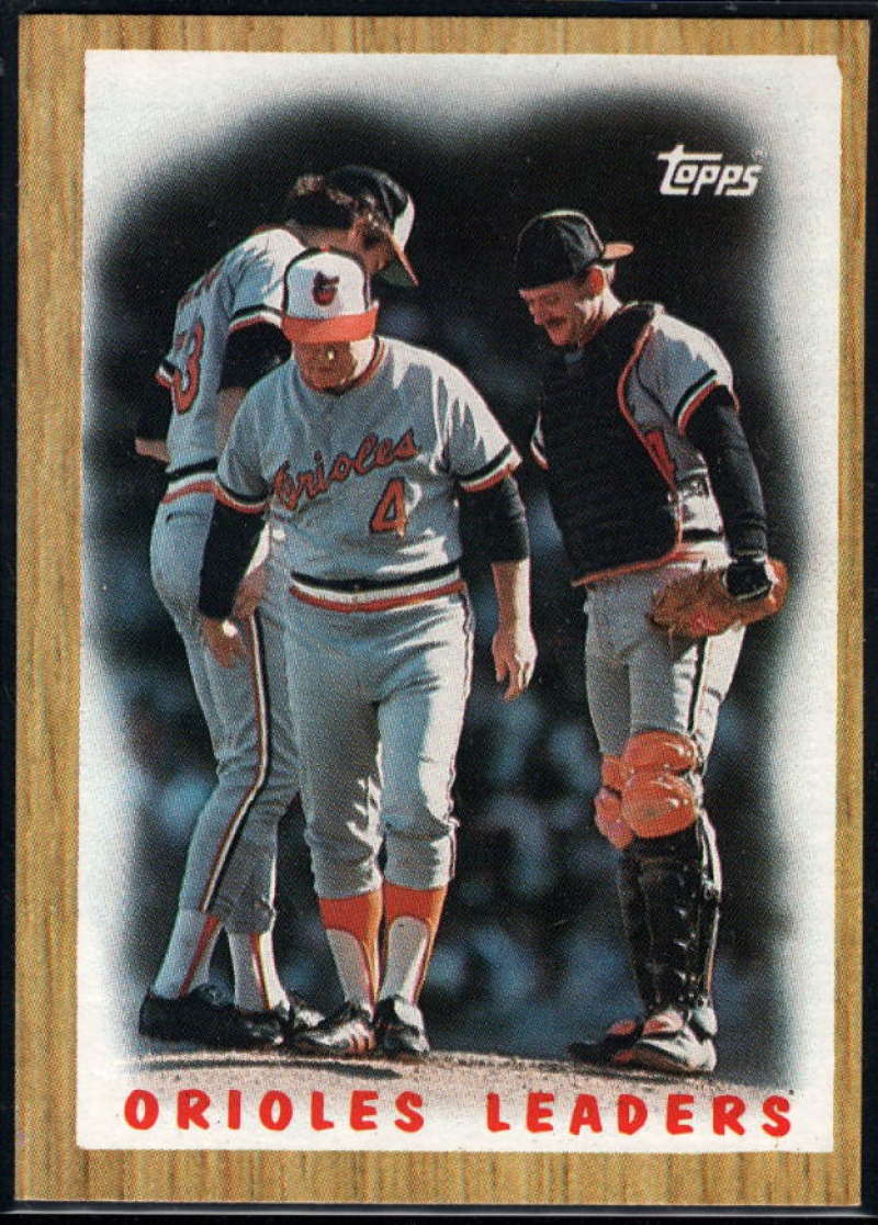 1987 Topps #506 Orioles Team Orioles Image 1